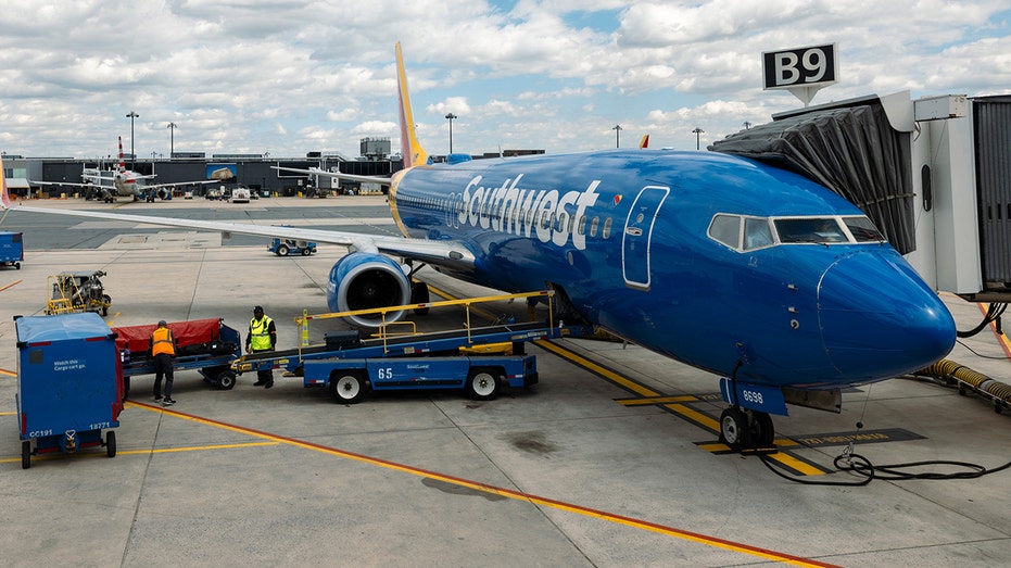 Southwest Airlines Boeing 737-800 airplane