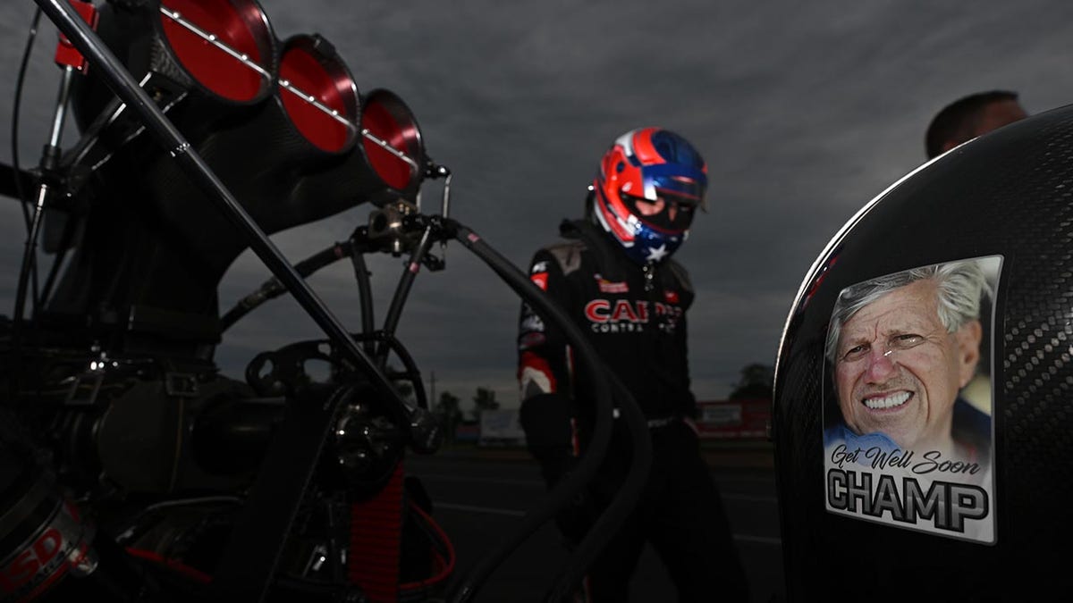 Steve Torrence at a race