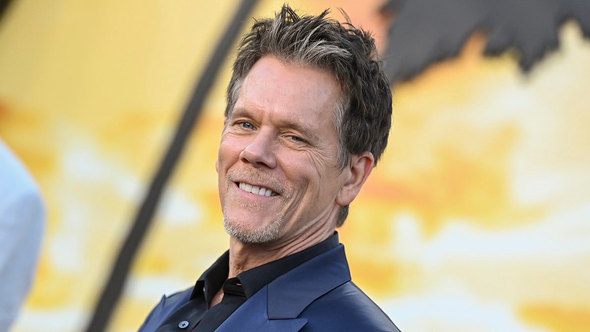 Kevin Bacon smiling