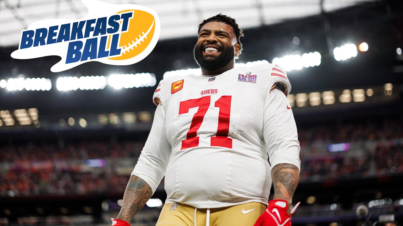 49ers and Trent Williams agree to an extension | Breakfast Ball