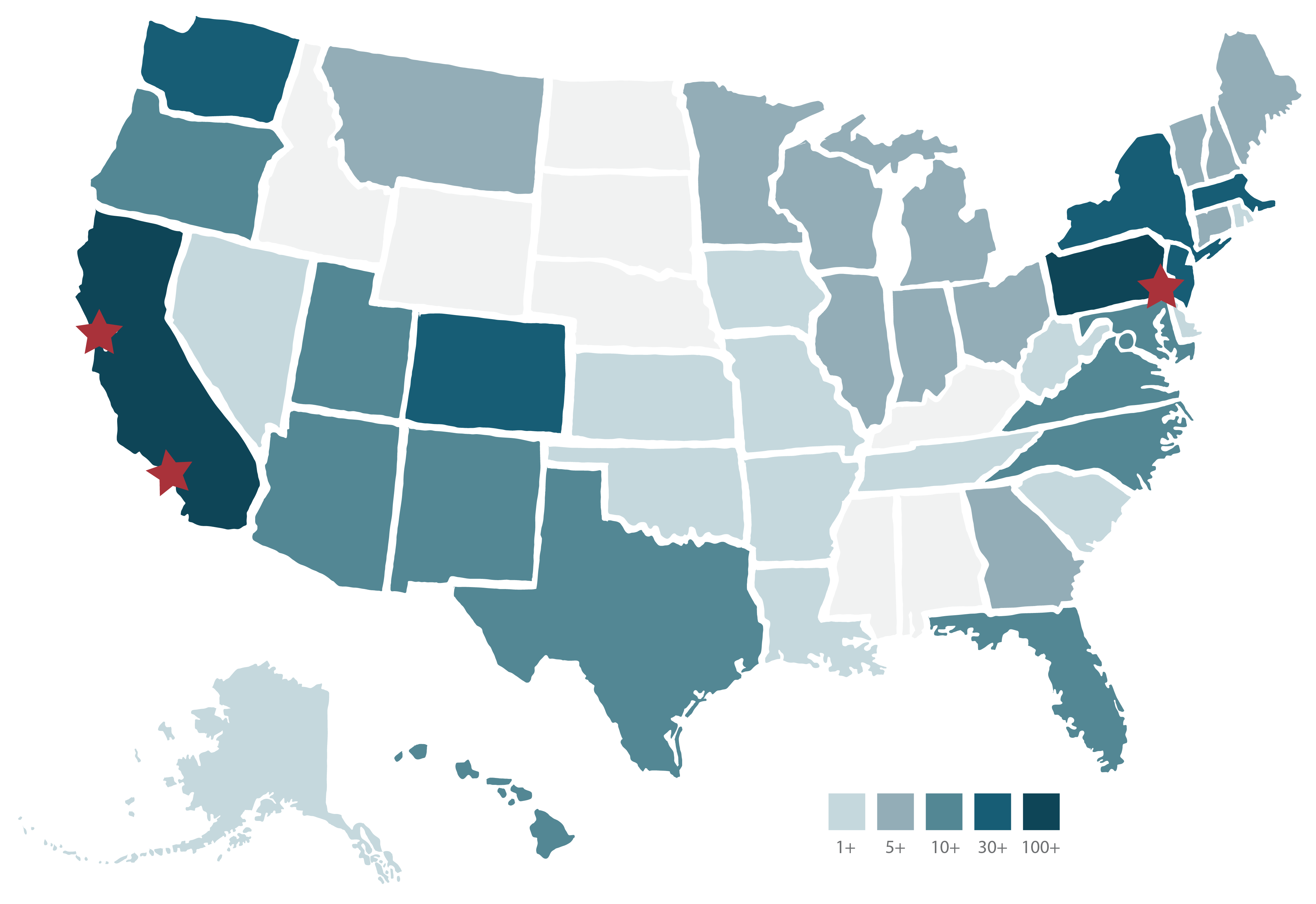 2022_Clients by Location Map