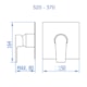 Acabamento Para Base Monocomando Deca 3/4 Cromado Fani Metais - 0f14413c-d6ed-4958-b41f-ab421961f6de