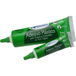 Adesivo Plástico Para Pvc Bisnaga 75g Amanco