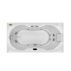 Banheira Acrílica de Hidromassagem Com Aquecedor Espree P2 Jacuzzi 183x91x53cm