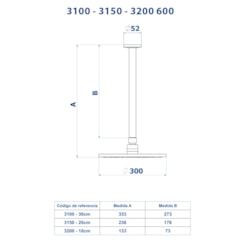 Chuveiro Articulado De Teto Metal Atenas Doro Vecchio Fani 20cm