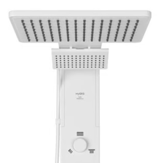 Chuveiro Eletrônico Ducha de Parede Hydra Falls Power Branco 5500W 110V - Imagem principal - 6aa6f78e-23d1-4784-8729-cdd52ac71128