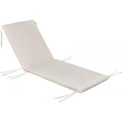 Colchonete Para Espreguiçadeira Impermeável 193x65cm Branco 10799/074