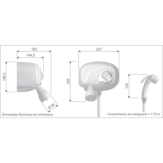 Ducha Potenza Aq35 4 Temperaturas Branco Cardal 220v 7800w - Imagem principal - 873d13a5-c7fb-4ee4-a123-52cec2685828