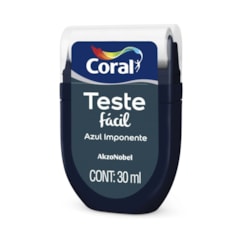 Escolha Cor Teste Facil Fosco Azul Imponente 30ml Coral