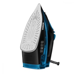 Ferro A Vapor F53 Preto E Azul Mondial 127V 1200W