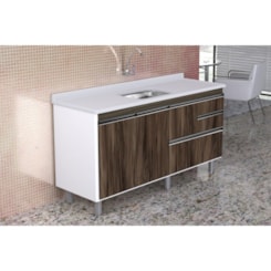 Gabinete Para Cozinha Coliseu 114,2cm 586240 Castaine Rorato