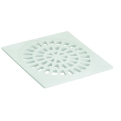 Grelha Quadrada 100mm N20 Branco Amanco