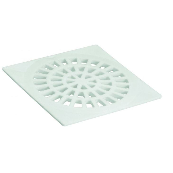 Grelha Quadrada 100mm N20 Branco Amanco