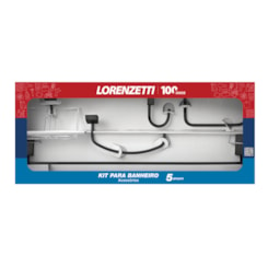 Kit Acessórios 5 Peças Lorenway 2000 B30 Black Lorenzetti