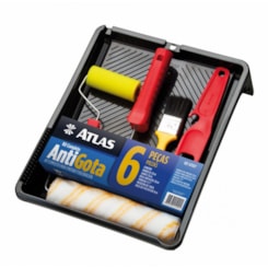 Kit De Pintura Antigotas 6 Peças Atlas At1017