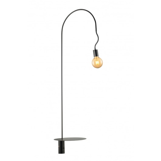 Luminária Coluna Aramis Preto Fosco Usb Avant 1xe27 - Imagem principal - 5575d017-13f4-4cff-af0c-d67c96d13b10