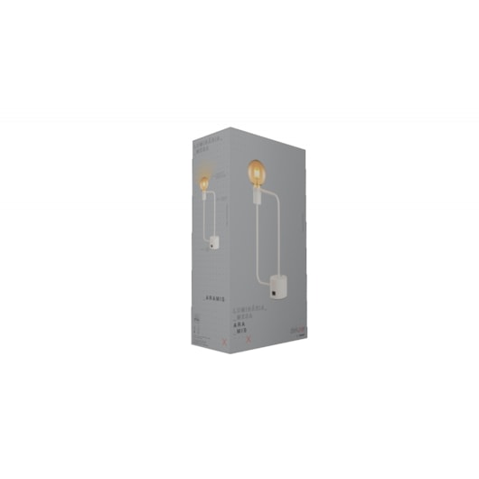 Luminária De Mesa Aramis 1Xe27 Usb Branco Fosco Avant - Imagem principal - b5edc732-48d0-4047-9e20-4791740e1988