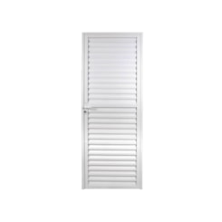 MGM PORTA  ALUMÍNIO LAMINADA LINHA SÓLIDA DIREITA 210x80CM BRANCO 