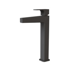 Misturador Monocomando de mesa Bica Alta para Lavatório Barbara Dundes 6877 BK800 Preto Fosco Fani