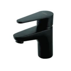 Misturador Monocomando de Mesa Para Lavatório Bica Baixa Minimal Advance 2875 78 Preto Matte Meber