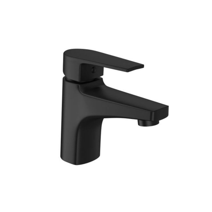 Misturador Monocomando Para Lavatório De Mesa Bica Baixa Level Black Matte Deca