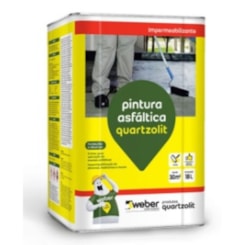 Pintura Asfáltica 18l Quartzolit