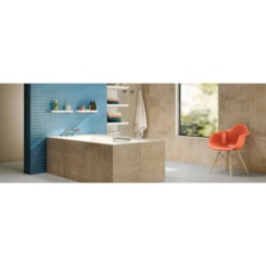 Porcelanato 25x25cm Arqtec Stop Azul Natural Eliane