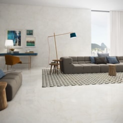 Porcelanato Biancogres Marmo Egeu Satin 90x90cm Retificado