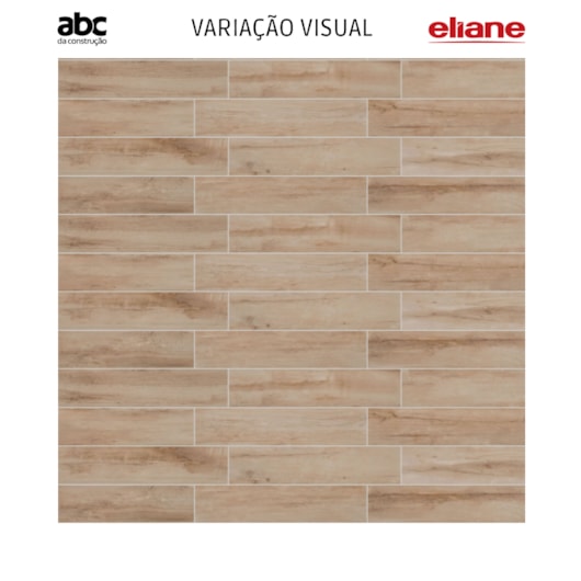 Porcelanato Eliane Bosco Mel Mate 19x90cm Retificado - Imagem principal - 259c2da5-12f2-41bb-a91e-f87867595570