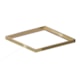 Porta Grelha Elleve Quadrada Gold Linear Acessórios 10x10cm  - 9ff57817-cef5-40e4-9ae2-9c38db69778a