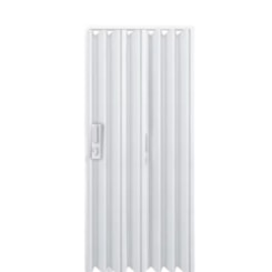 Porta Sanfonada De Pvc 80cm Branco Fortlev