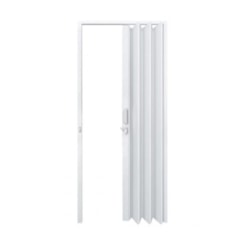 Porta Sanfonada De Pvc 80cm Branco Fortlev