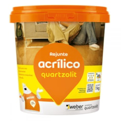 Rejunte Acrílico 1kg Cinza Ártico Quartzolit