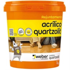 Rejunte Acrílico 1kg Ypê Quartzolit