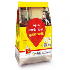 Rejunte Flexível 1kg Branco Quartzolit