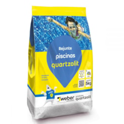 Rejunte Piscinas 5kg Branco Quartzolit