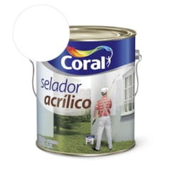 Selador Acrilico Branco 3.6l Coral