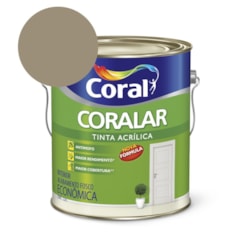 Tinta Acrílica Econômica Coralar Acrílico Fosco Concreto 3.6l Coral