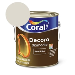 Tinta Acrílica Premium Semi Brilho Decora Diamante Gelo Coral 3,6l