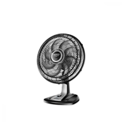 Ventilador Super Turbo 8 Pás Preto E Prata Mondial 40cm 127V 140W