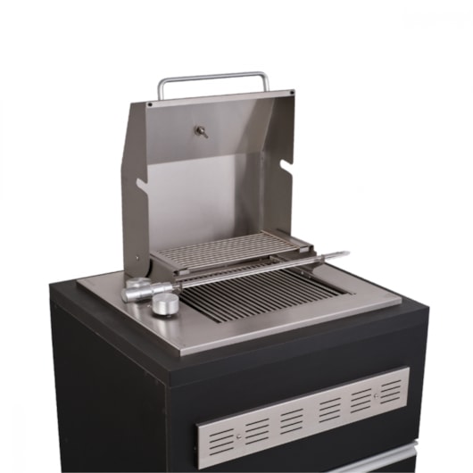 Churrasqueira Grill A Gas Diamond Premium Com Tampa E Termômetro GLP Titan - Imagem principal - 79bd241f-0349-44f5-8b21-5808adf6435a