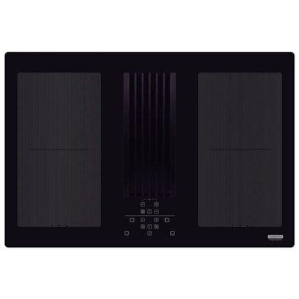 Cooktop Indução Tramontina Duo 4EI 80 Com Coifa Integrada Em Modo Depuração 220 V