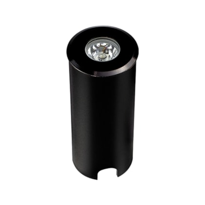 Luminaria Led Solo Elegance 2W Luz Amarela 3000K Preto Fosco Bivolt Avant