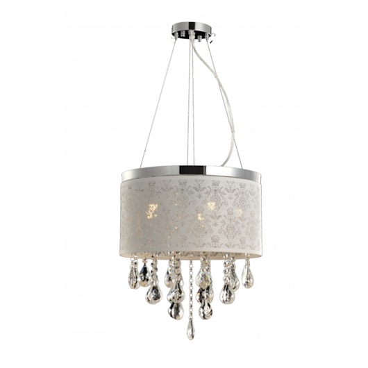 Lustre Duquesa Coroa Branco Fosco 5Xg9 Avant - Imagem principal - 76395a4f-e17b-4996-bdef-f37aa4dc0e79