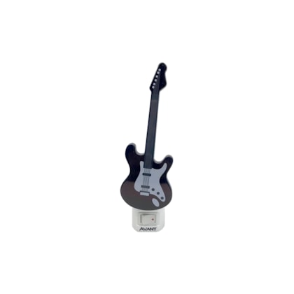 Luz Noturna De Led Guitarra Luz Amarela Bivolt Avant 3000K 1W