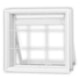 MGM MAXIMO AR MINAS SUL GRADE QUADRICULADA VIDRO MINI BOREAL 60X80X12CM AÇO BRANCO - 94d64801-b0d2-47fb-899d-9df1ae3e79b2