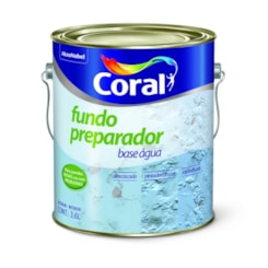 Pré Pintura Fundo Preparador Transparente Coral 3,6L