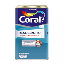 Tinta Acrílica Standard Fosco Rende Muito Branco Neve Coral 18L