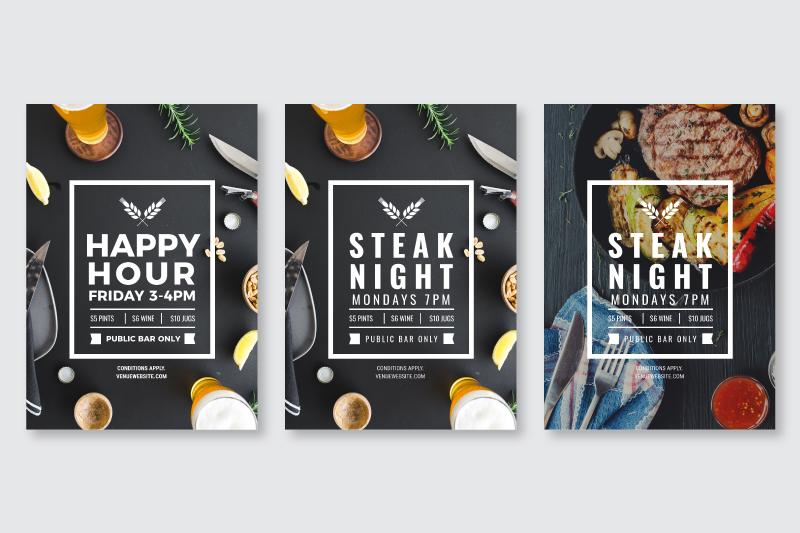 Changing out the text, font and image on a design template - How to Use DIY Graphic Design Templates like a Pro 