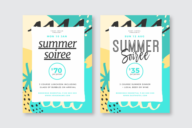 Changing the font and text only on a design template - How to Use DIY Graphic Design Templates like a Pro 